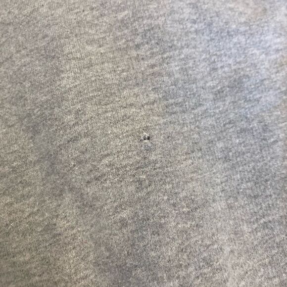 Vintage Chicago Clubs Grey Zip Up Embroidered Fleece Hoodie XL - Picture 8 of 8